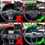 Schaltwippenverlängerung für Volkswagen - V1